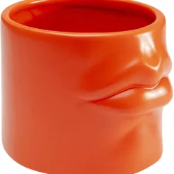 KARE Design Vase Labbra Orange 12cm> Accessoires
