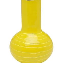 KARE Design Vase Mamba Jaune 21cm> Accessoires