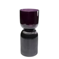 KARE Design Vase Marvelous Duo fuchsia gris 40cm> Accessoires