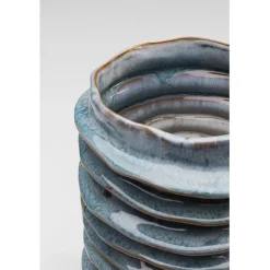 KARE Design Vase Mina Riffle 24cm> Accessoires