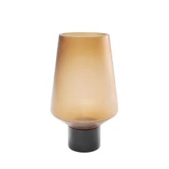 KARE Design Vase Noble Ring ambre mat 26cm> Accessoires