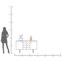 KARE Design Vase Phenom multi 30cm> Accessoires