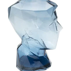 KARE Design Vase Prisma Face bleu 30cm><noscript><img width=