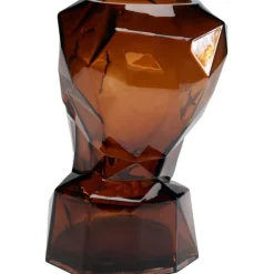 KARE Design Vase Prisma Face marron 30cm><noscript><img width=