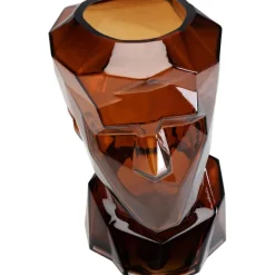 KARE Design Vase Prisma Face marron 30cm><noscript><img width=