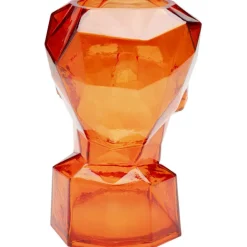 KARE Design Vase Prisma Face orange 30cm><noscript><img width=