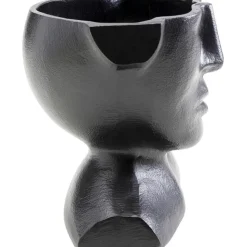 KARE Design Vase Rostro noir 17cm><noscript><img width=
