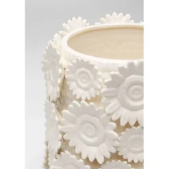 KARE Design Vase Sunflowers blanc 30cm><noscript><img width=