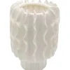 KARE Design Vase Viento blanc 26cm> Accessoires