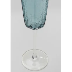 KARE Design Verre à champagne Cascata bleu><noscript><img width=