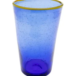 KARE Design Verre à eau Bubbles blue 14cm> Accessoires