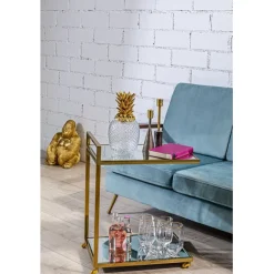 KARE Design Verre à eau Diamond doré Rim> Accessoires