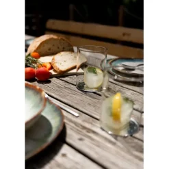 KARE Design Verre à eau Electra argenté> Accessoires