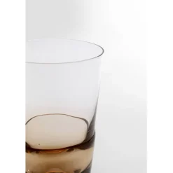 KARE Design Verre à eau Mimi ambre 14cm> Accessoires