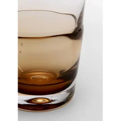 KARE Design Verre à eau Mimi ambre 14cm><noscript><img width=