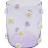 KARE Design Verre à eau Party Flowers 9cm> Accessoires