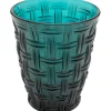 KARE Design Verre à eau Tissue pétrole10cm> Accessoires