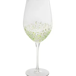 KARE Design Verre à vin Confetti vert 24 cm> Accessoires