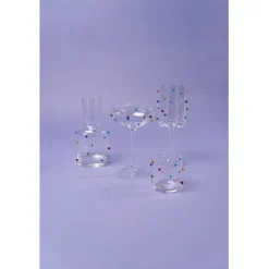 KARE Design Verre à vin Party Dots 23cm> Accessoires